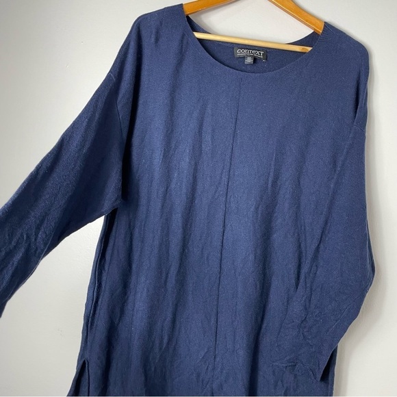 Context Lord & Taylor Women's Knit Top Sweater Pullover Size 1X - Picture 3 of 5